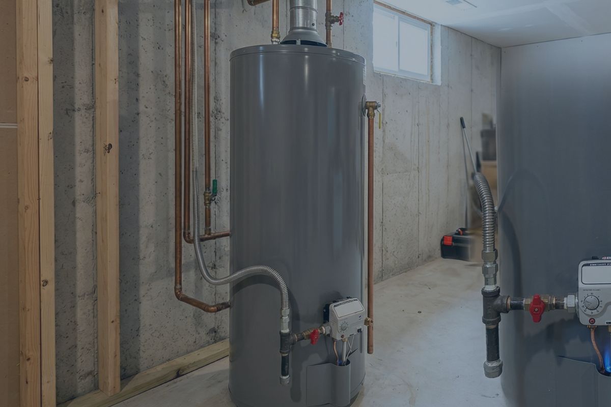Gas water heater replacement in Bellevue